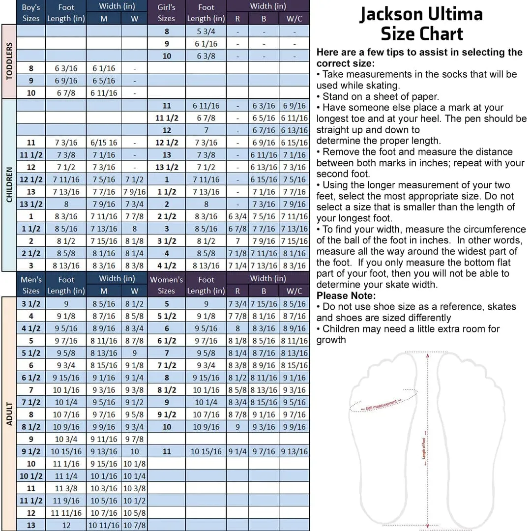 Jackson DJ4200 Elite Skate Boots - SALE 30% OFF