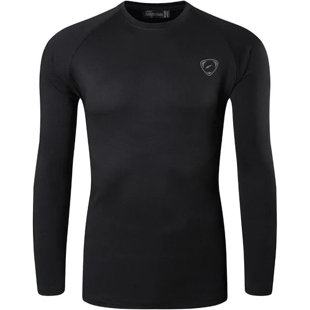 Jeansian Men's UPF 50  UV Sun Protection Outdoor Long Sleeve Tee Shirt Tshirt T-Shirt Beach Summer LA245 Navy2
