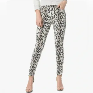Joes The Charlie High Rise Skinny Ankle Denim Jean Leopard Animal Print NWOT