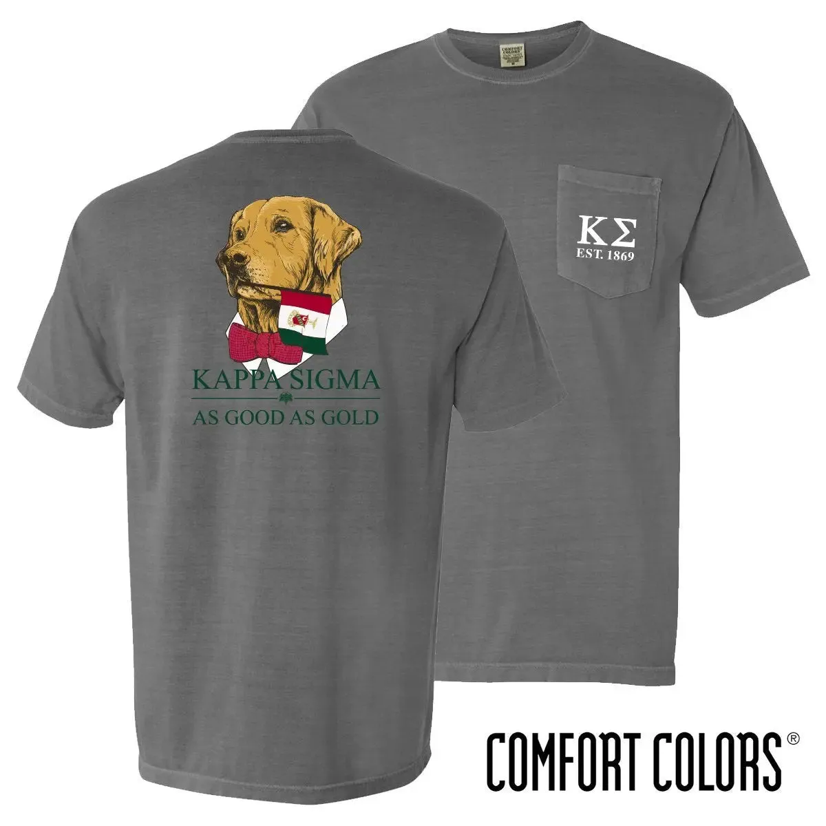 Kappa Sig Retriever Flag Tee