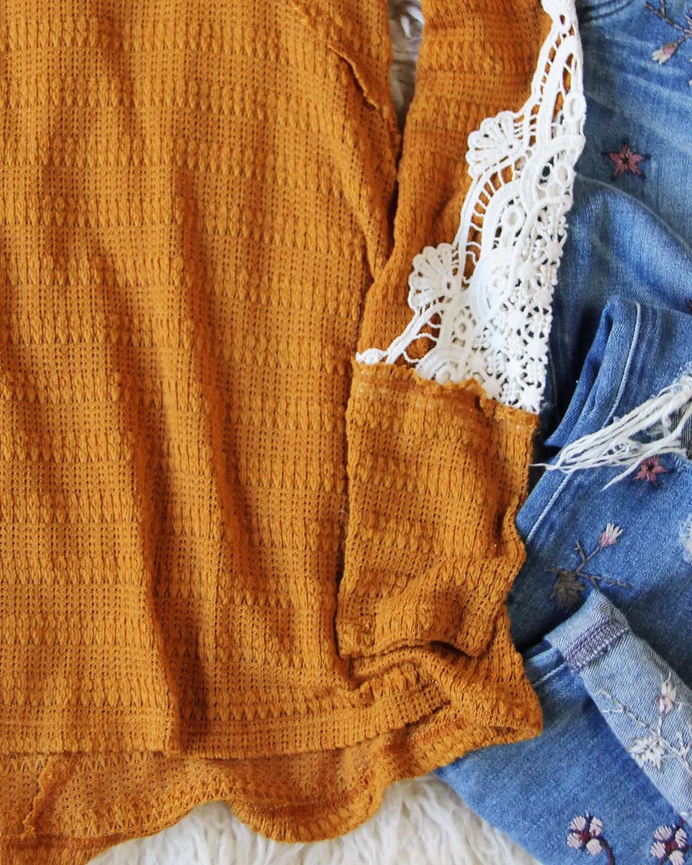 Lace Autumn Thermal