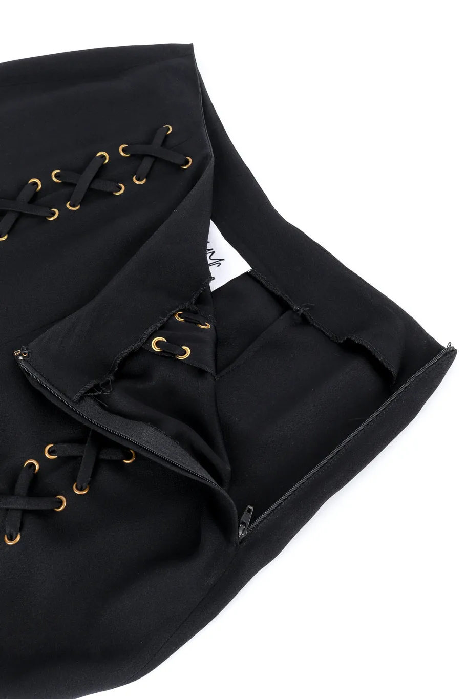 Lace Up Cigarette Pants