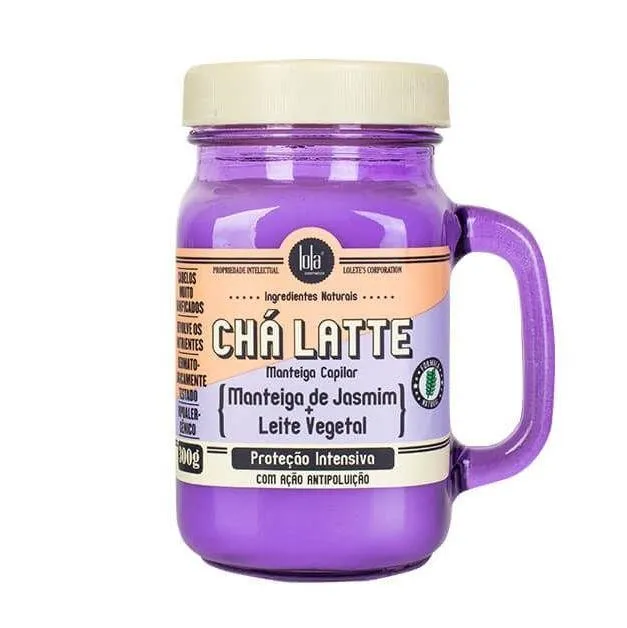 Latte Tea Hair Butter Jasmine Vegetable Milk Protection 300g - Lola Cosmetics