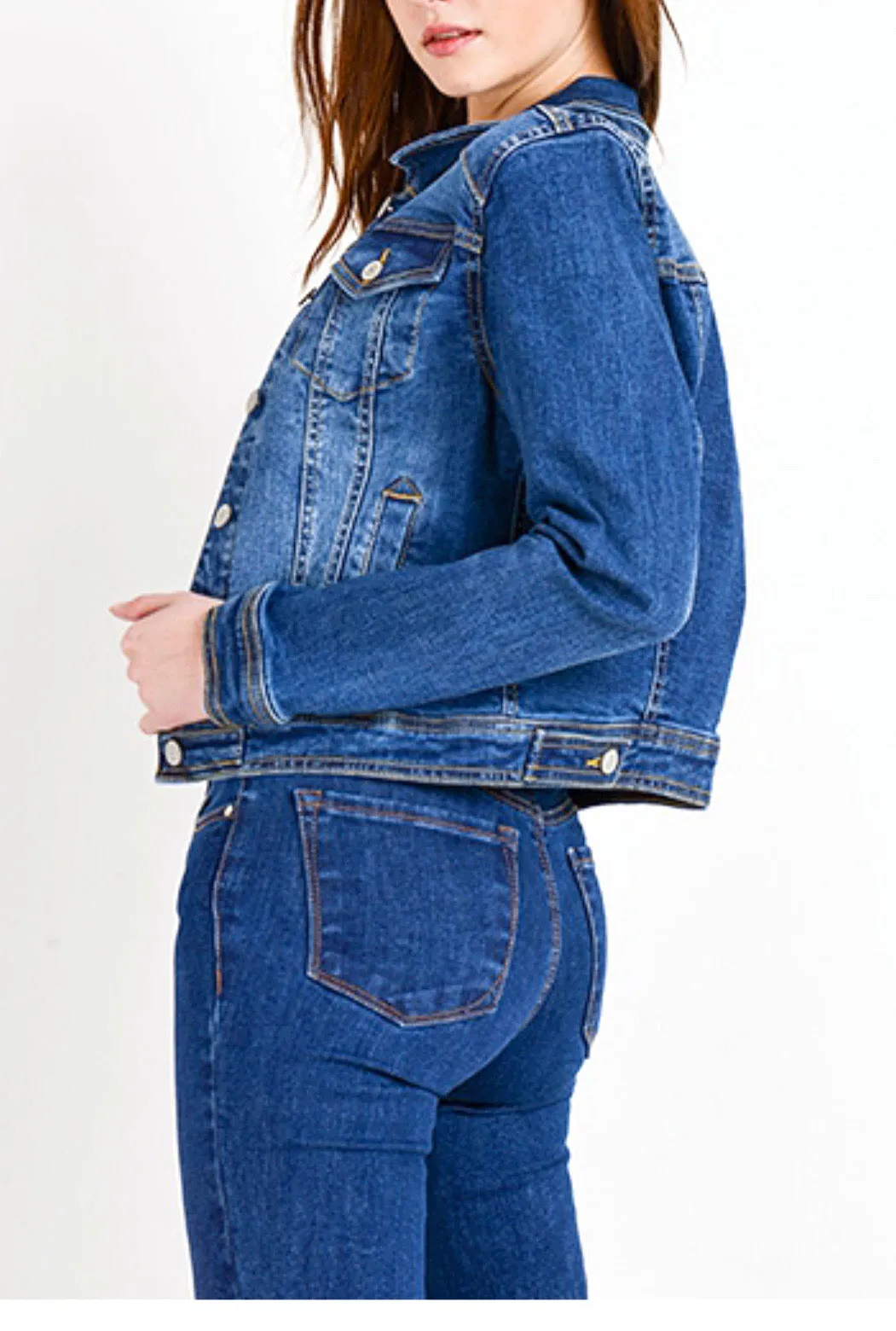 Laurel Canyon Fitted Denim Jacket