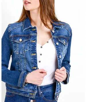 Laurel Canyon Fitted Denim Jacket