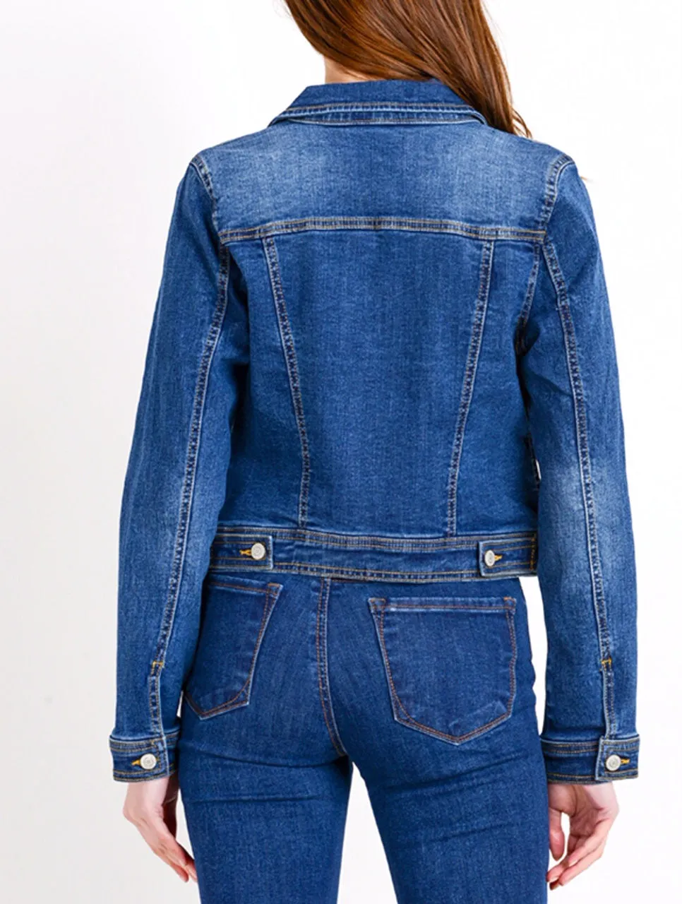 Laurel Canyon Fitted Denim Jacket