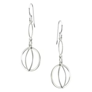 Layered Pointed Oval Rings Earring