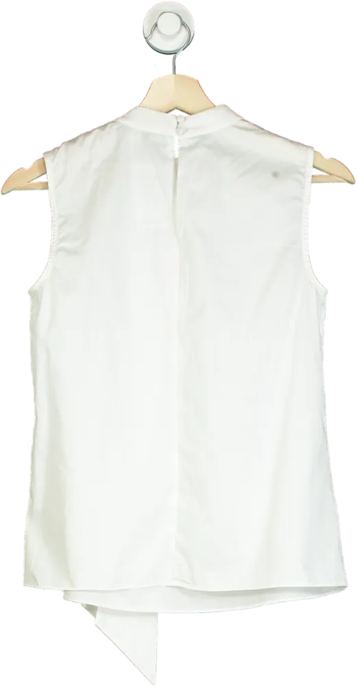 LK Bennett White TW Freud Sleeveless Top UK 6