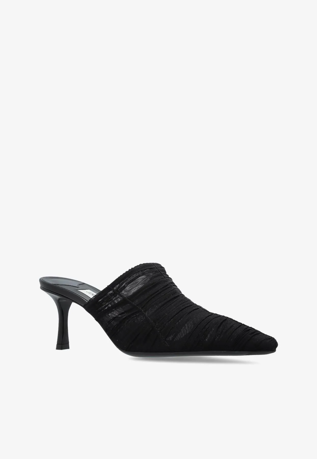 Lotta 65 Ruched Tulle Mules