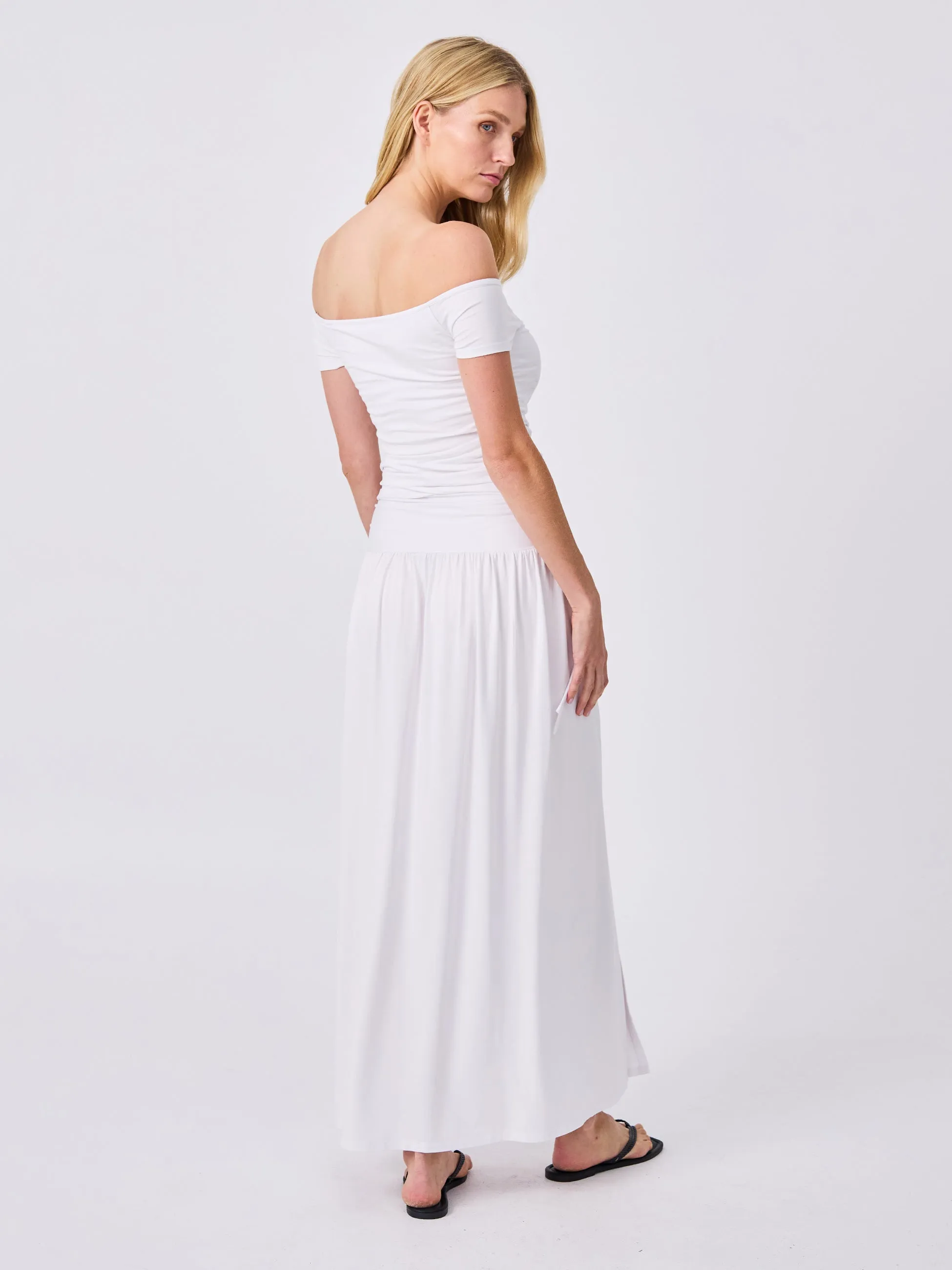Luna Rose Skirt  - White