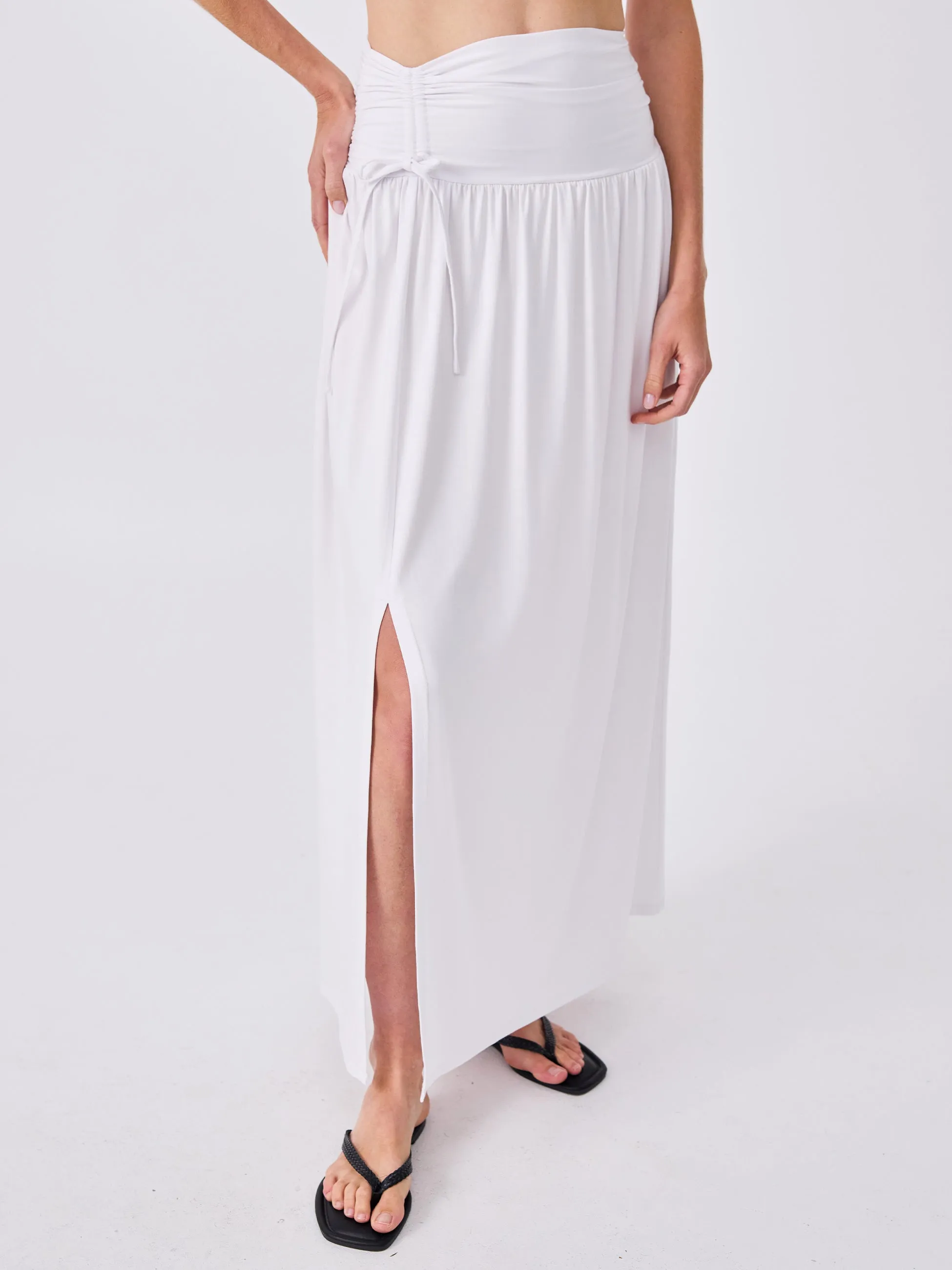 Luna Rose Skirt  - White