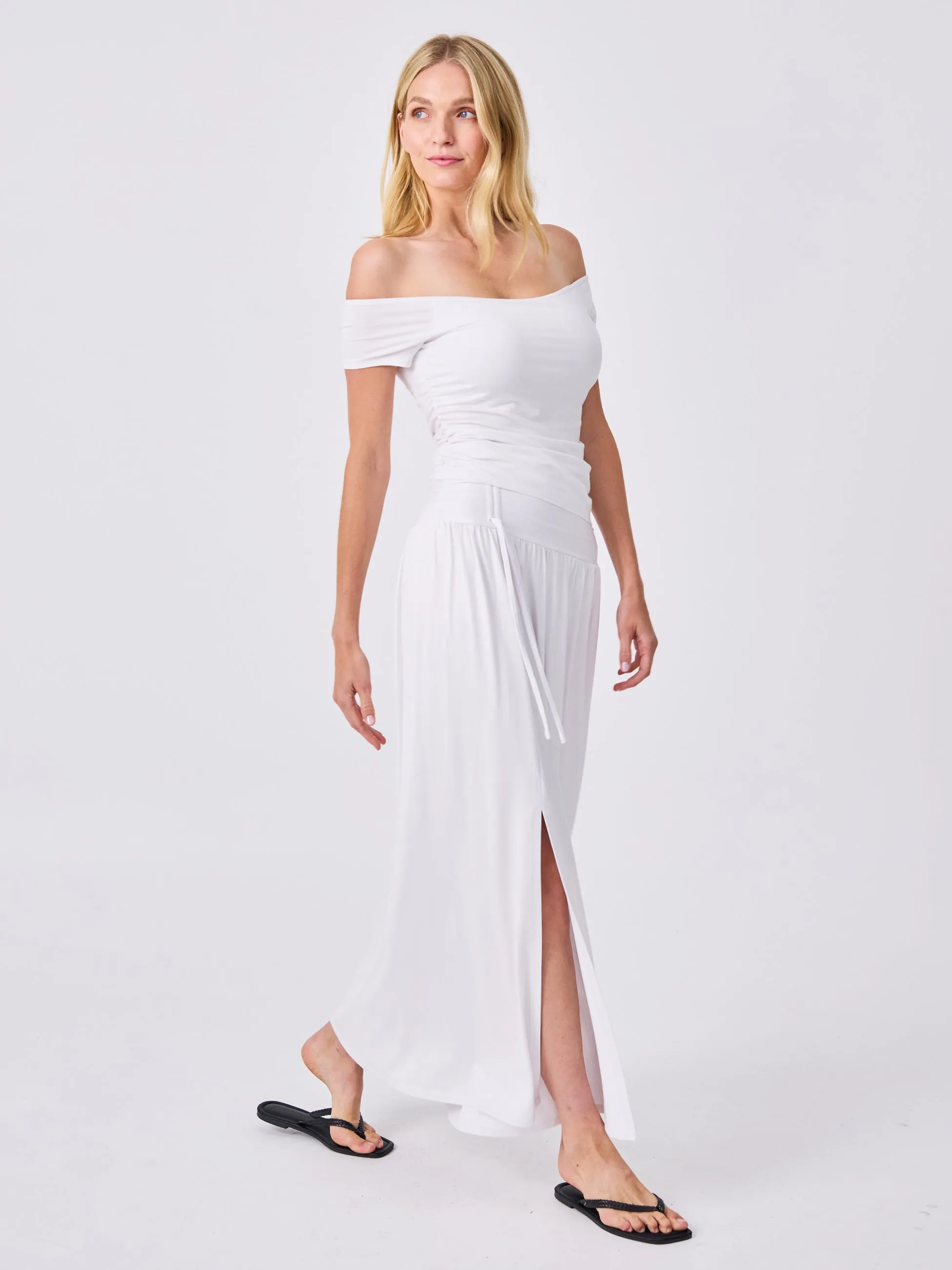 Luna Rose Skirt  - White