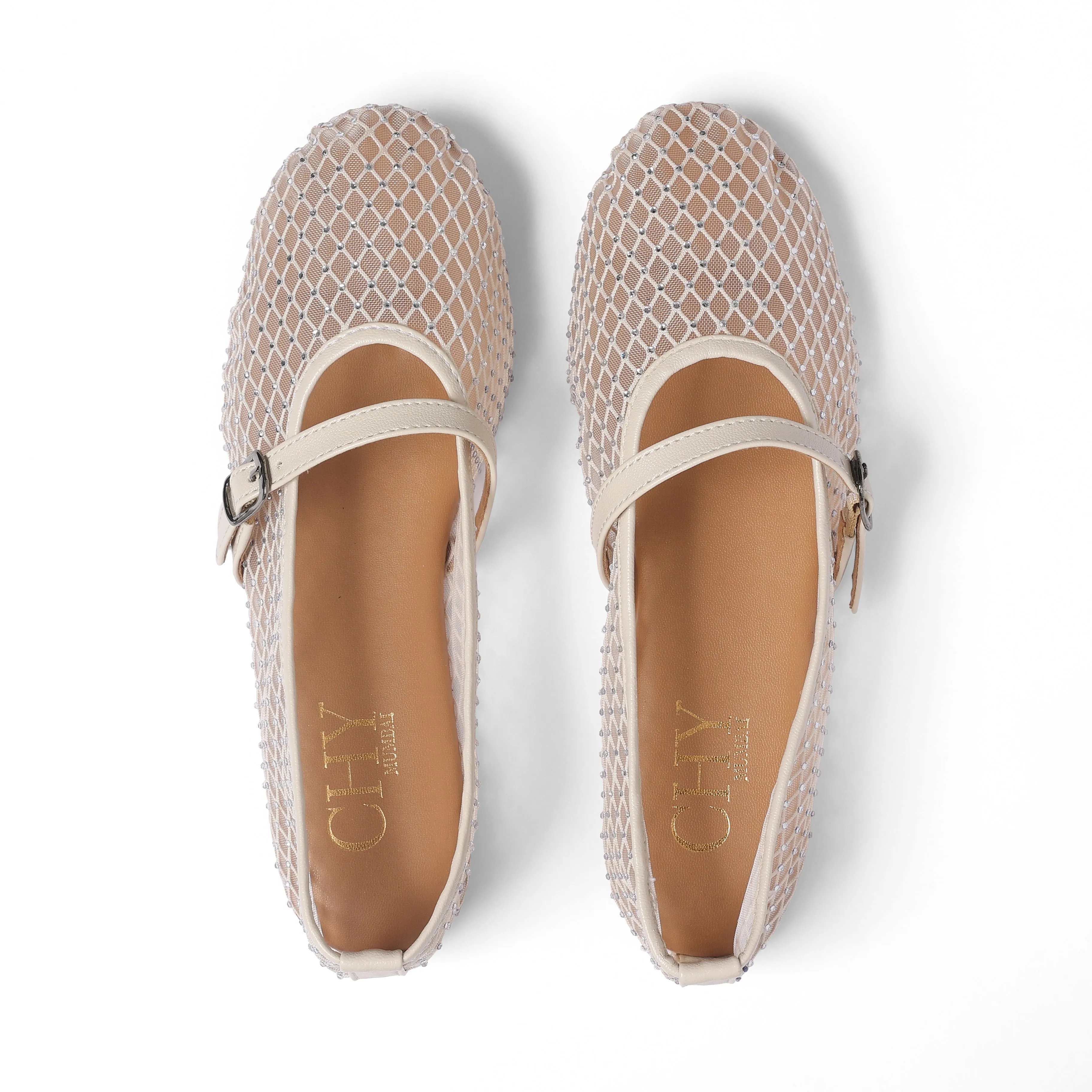 LURE MARY JANE BALLET IVORY