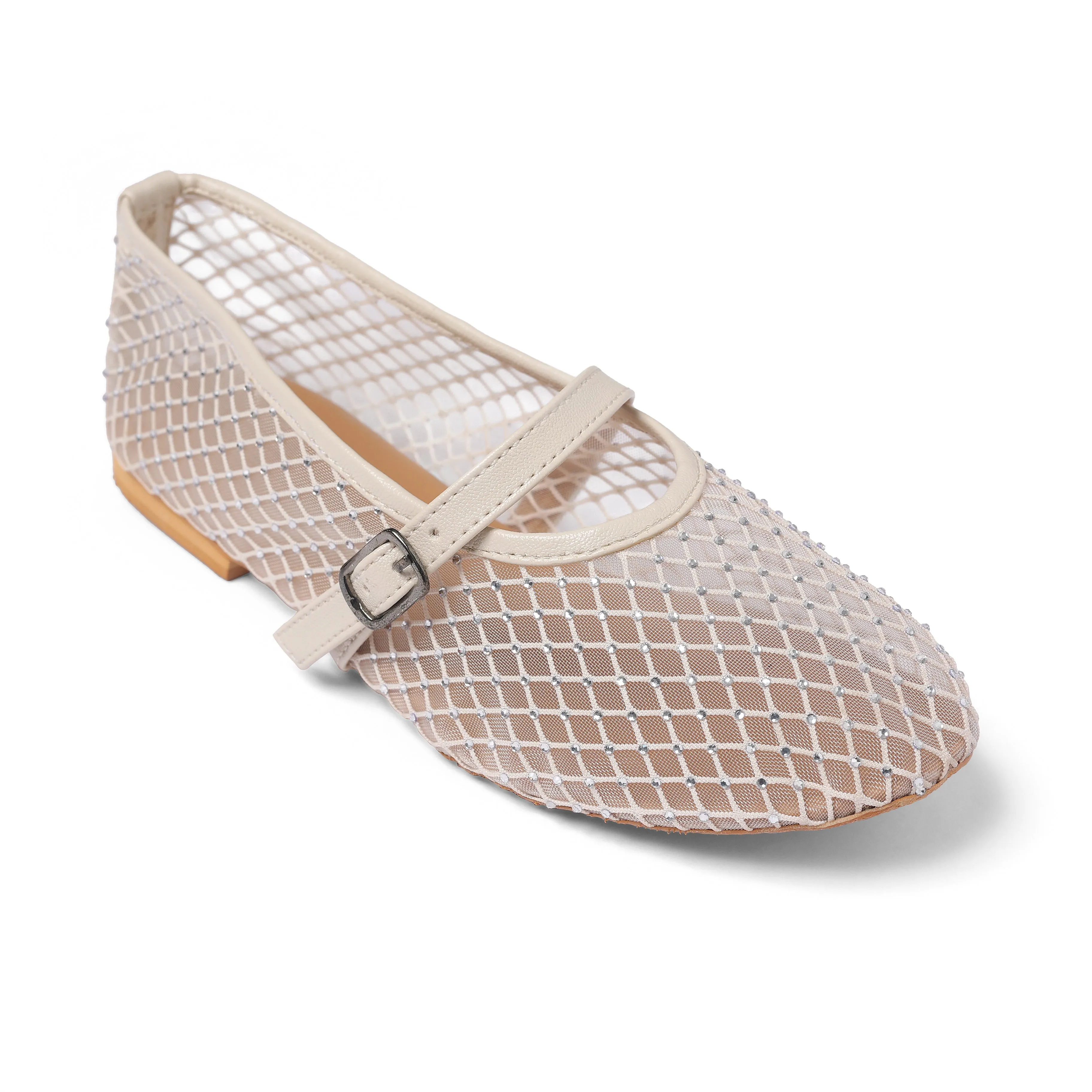 LURE MARY JANE BALLET IVORY