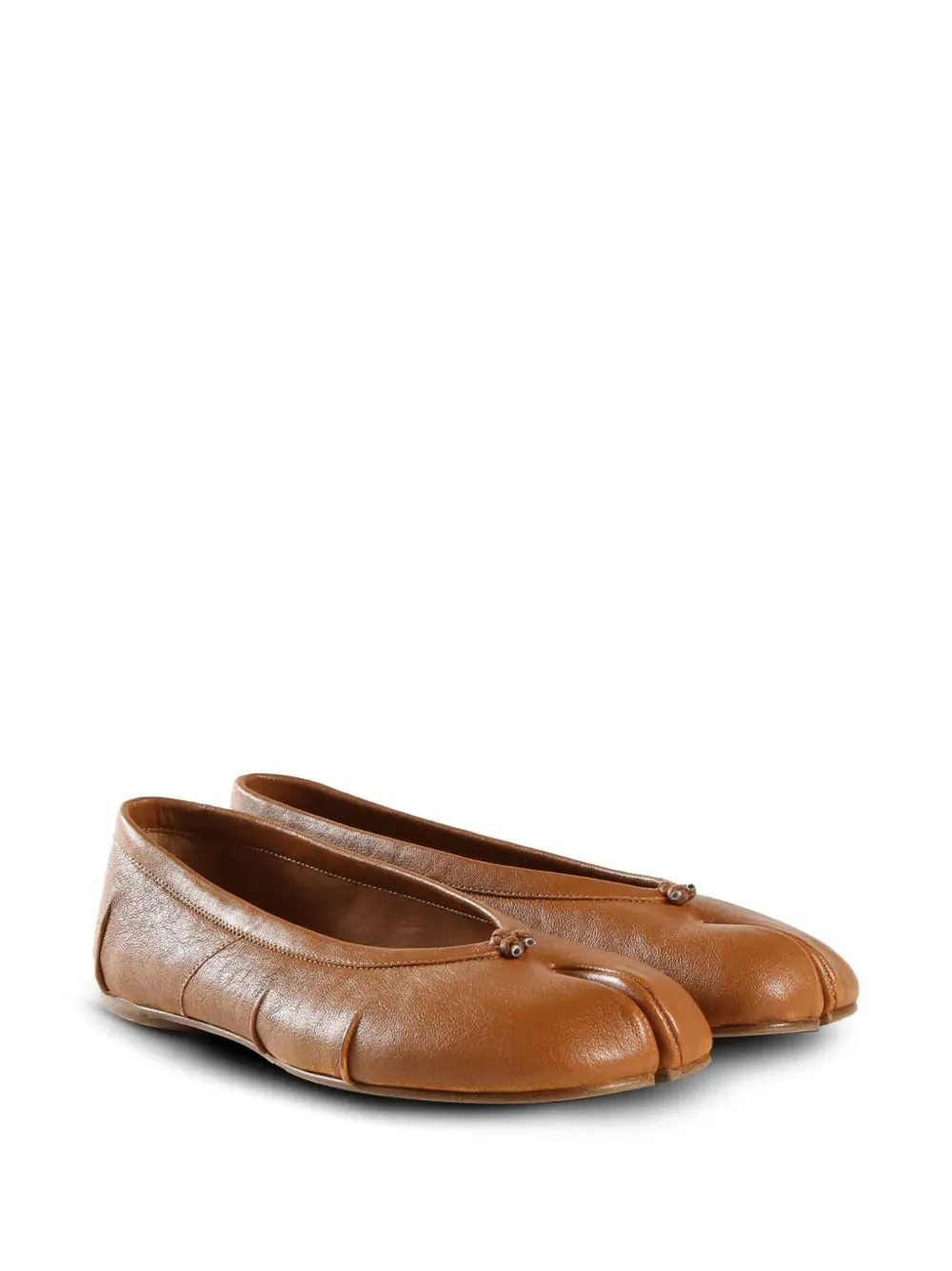 Maison Margiela Tabi Ballet Flats Light Brown