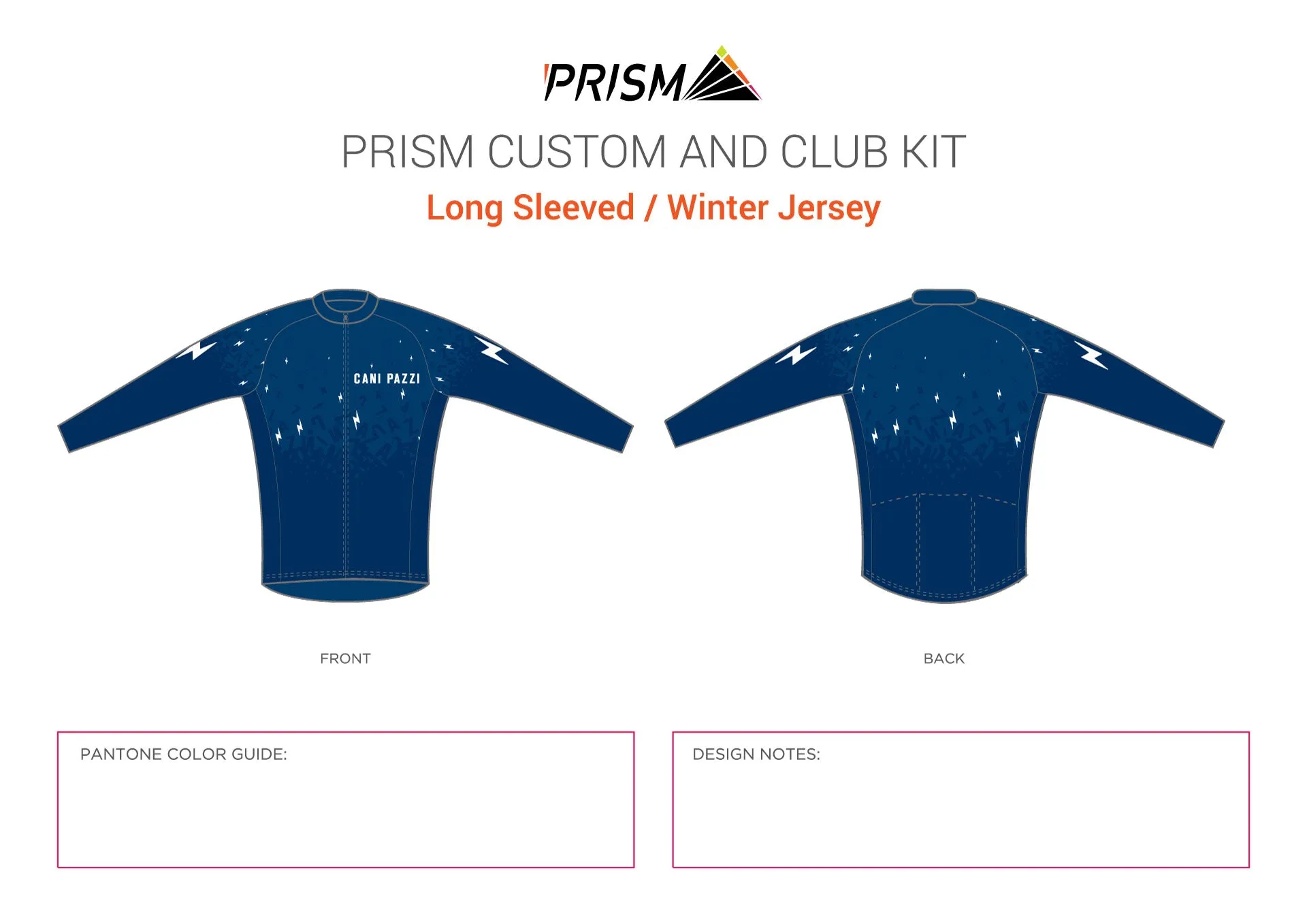 Men's Grand Tour Winter Jersey