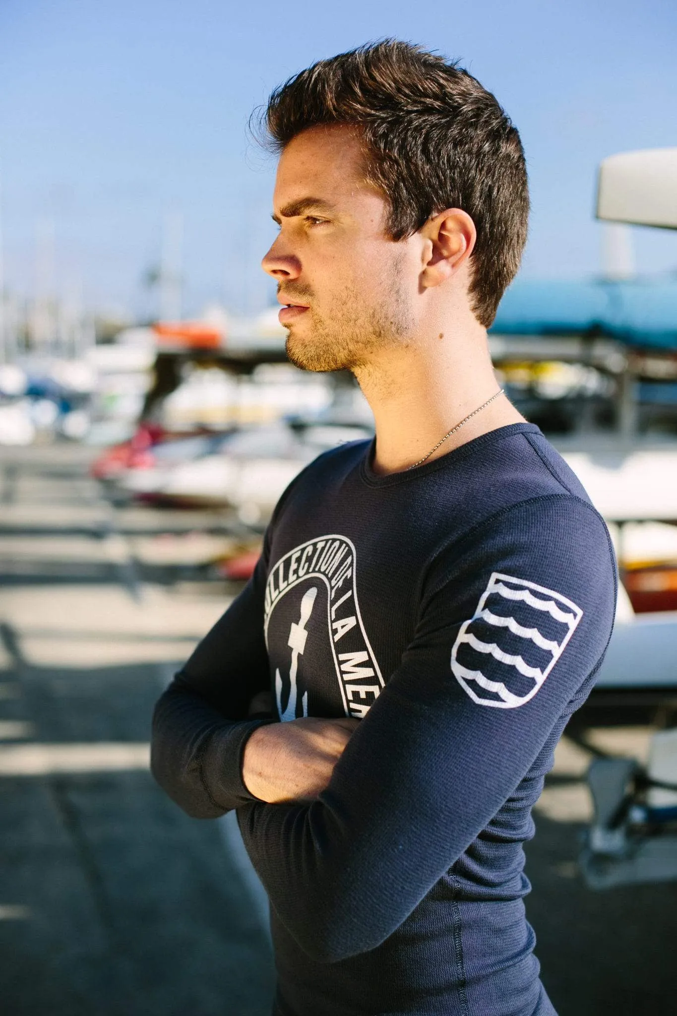 Men's - La Mer Navy Blue Thermal