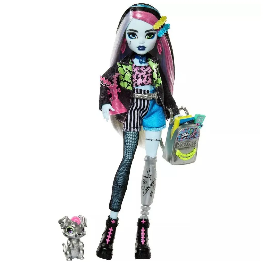 Monster High Frankie Stein Fashion Doll With Pet