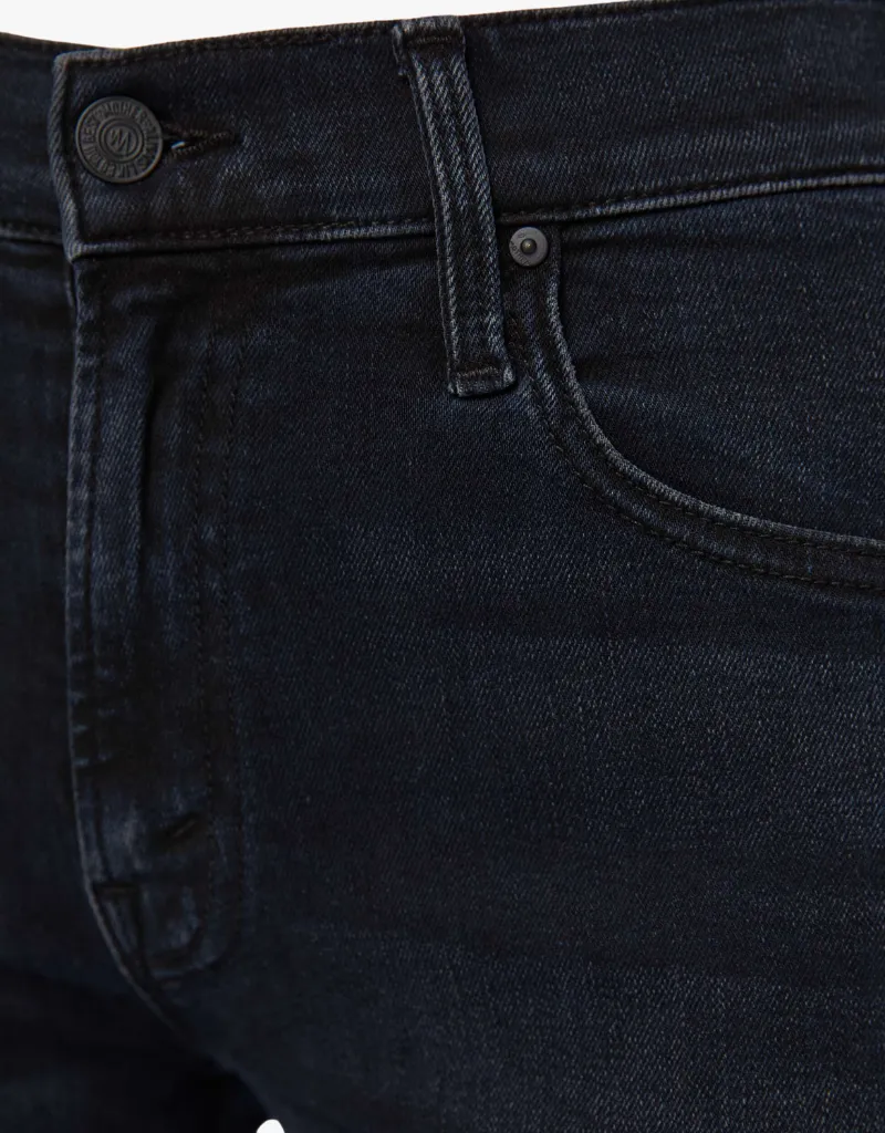 Mother The Mid Rise Rambler Zip Ankle Jeans in Night in Venice