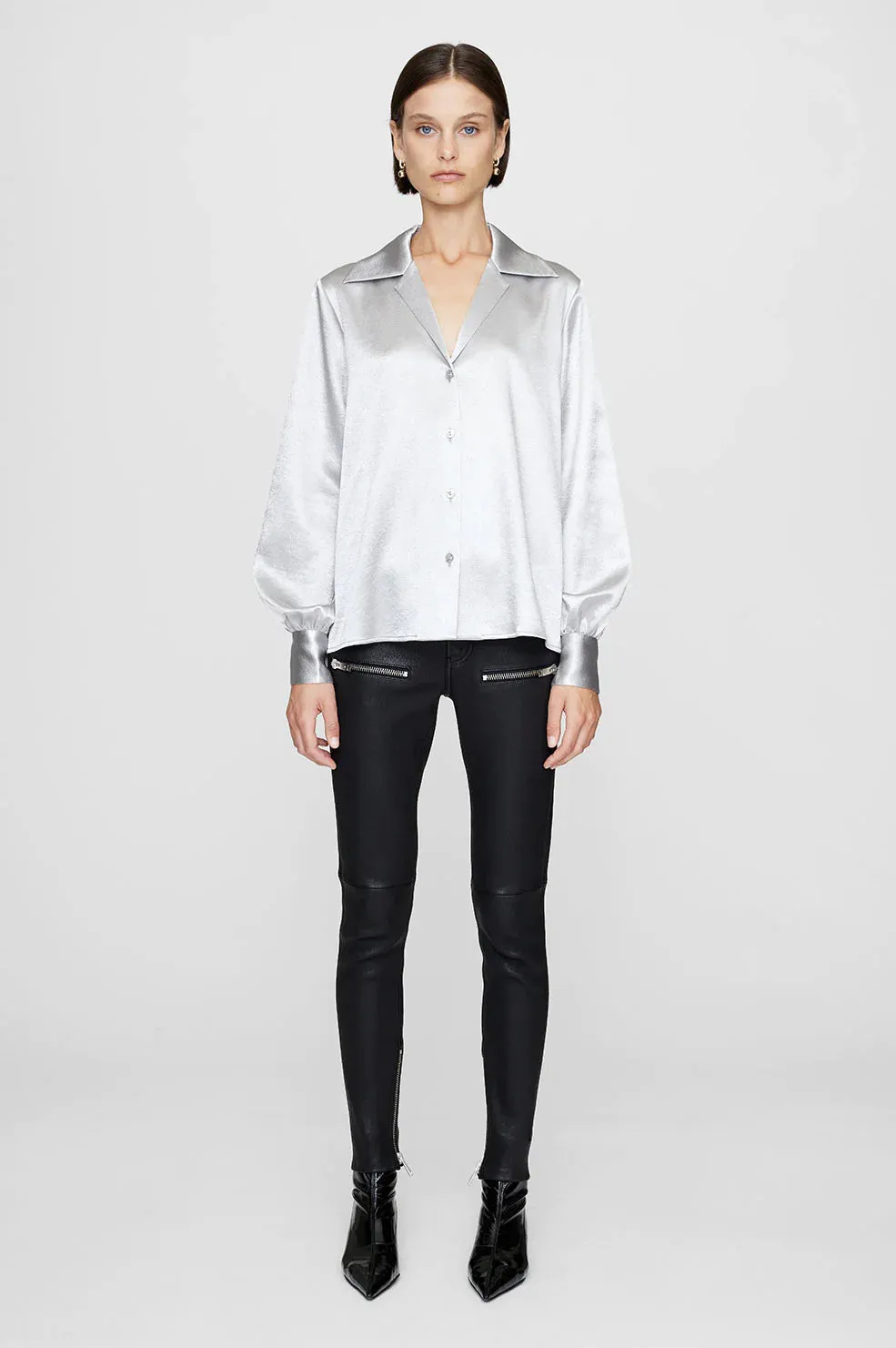 Mylah top - Silver