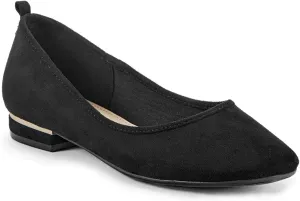 New in box! 'Beautify' - Womens Flats Shoes - Tiny Wedge - Memory Foam Lining - Black, Sz 8!