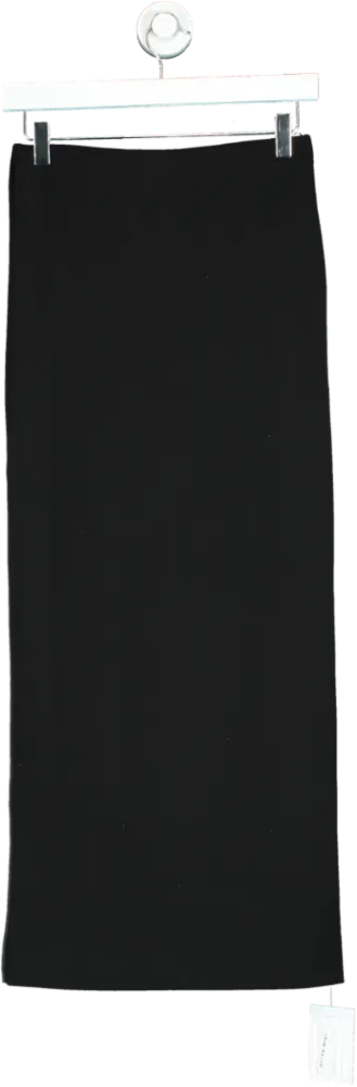 New Look Black Midi Skirt UK 8