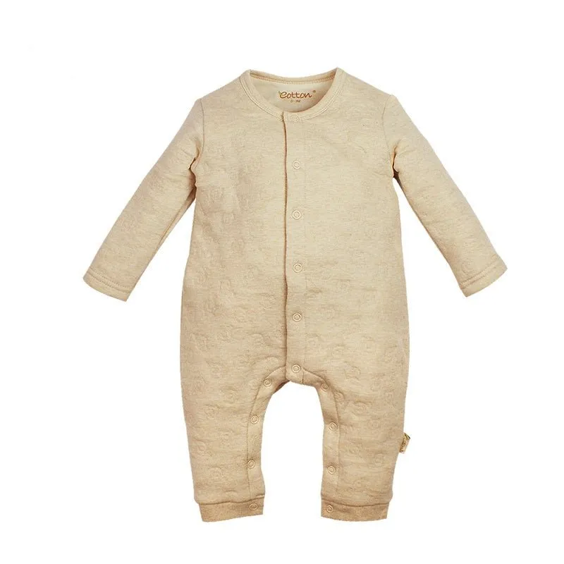 Newborn Winter Clothes | Thermal Organic Baby Romper & Pajamas