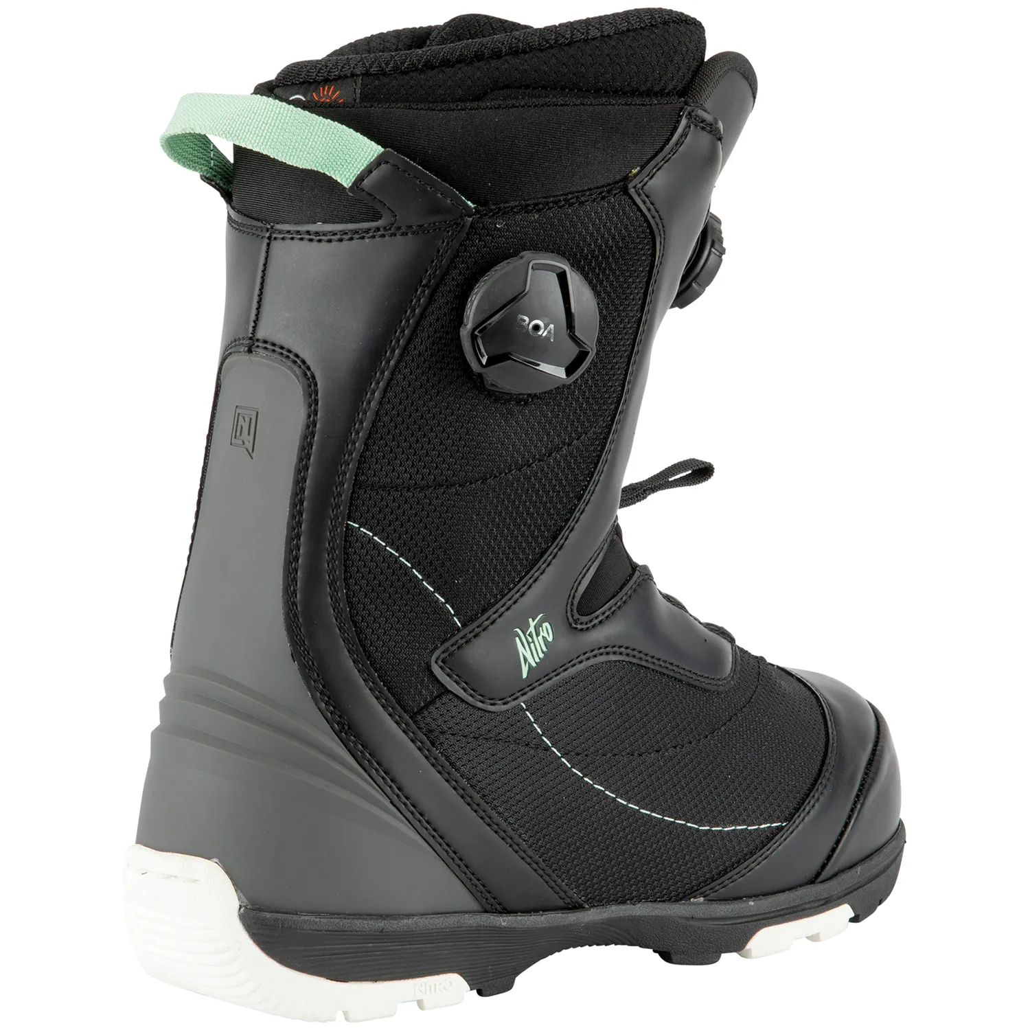 Nitro Cypress Dual Boa Womens Snowboard Boots Black Mint