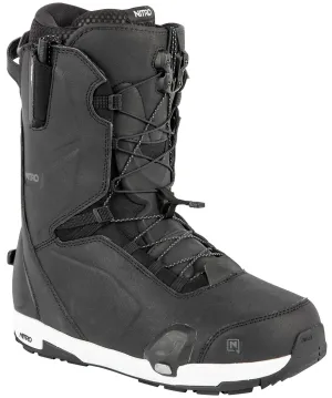 Nitro Profile TLS Step On Mens Snowboard Boots Black
