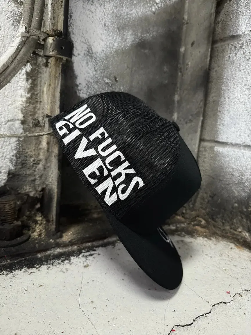 NO FUCKS SIDE STYLE  BLACK HAT