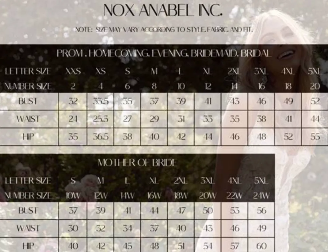 Nox Anabel Evening Gown T1335