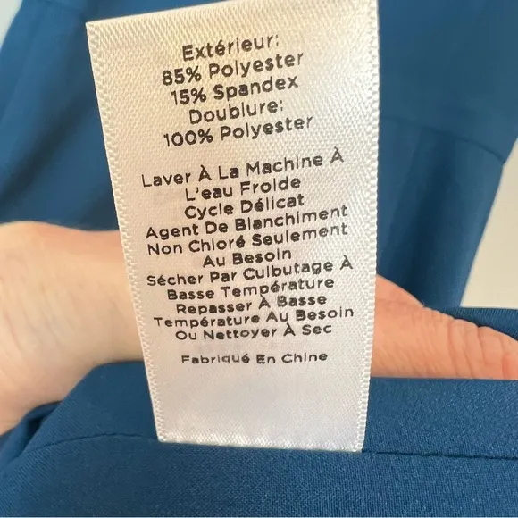 NWT Talbots Teal Blue Sheath Dress sz 8 Keyhole Jewel Neck Wedding Cocktail Chic
