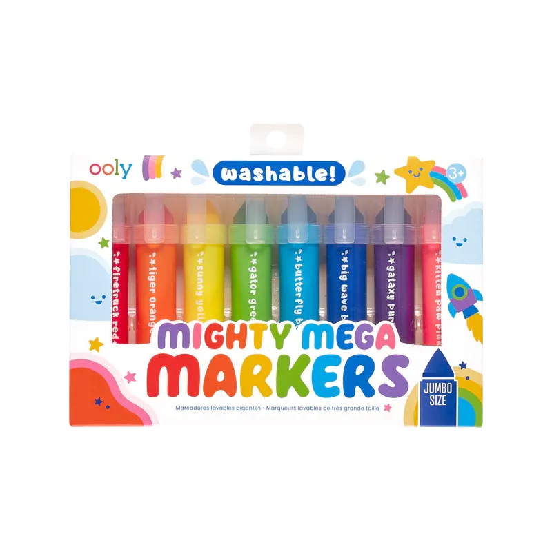 Ooly Mighty Mega Markers - Set of 8