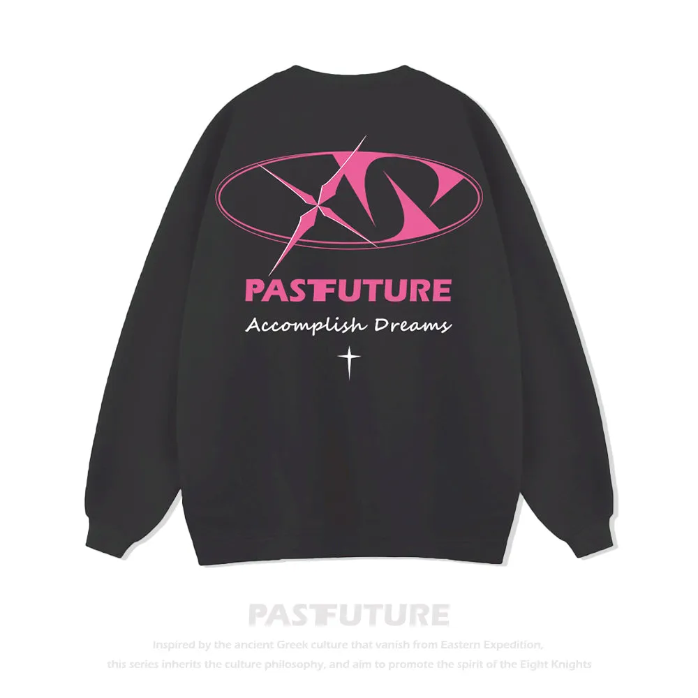 Past Future | Four-pointed Star Design Sweatshirt