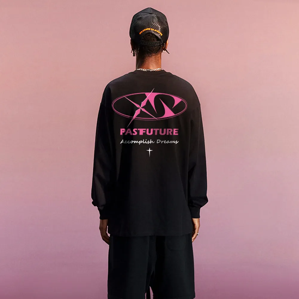 Past Future | Four-pointed Star Design Sweatshirt