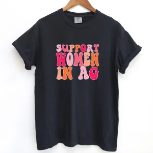 Peachy Support Women In Ag ComfortWash/ComfortColor T-Shirt (S-4XL) - Multiple Colors!