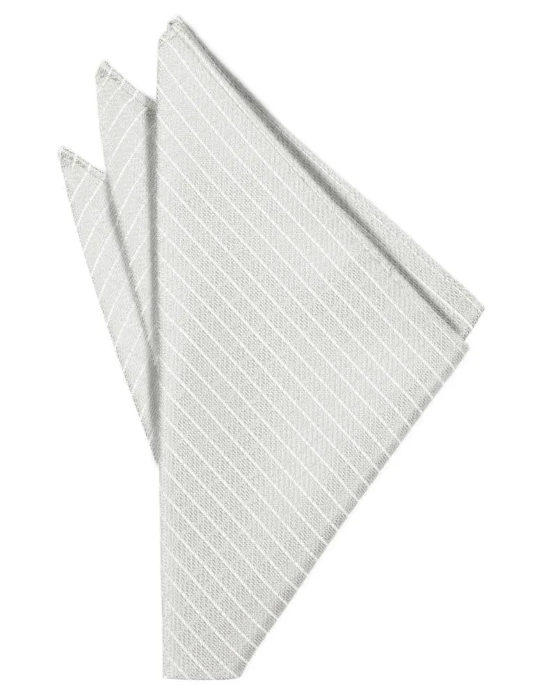 Platinum Palermo Pocket Square