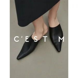 Pointed-Toe Mules