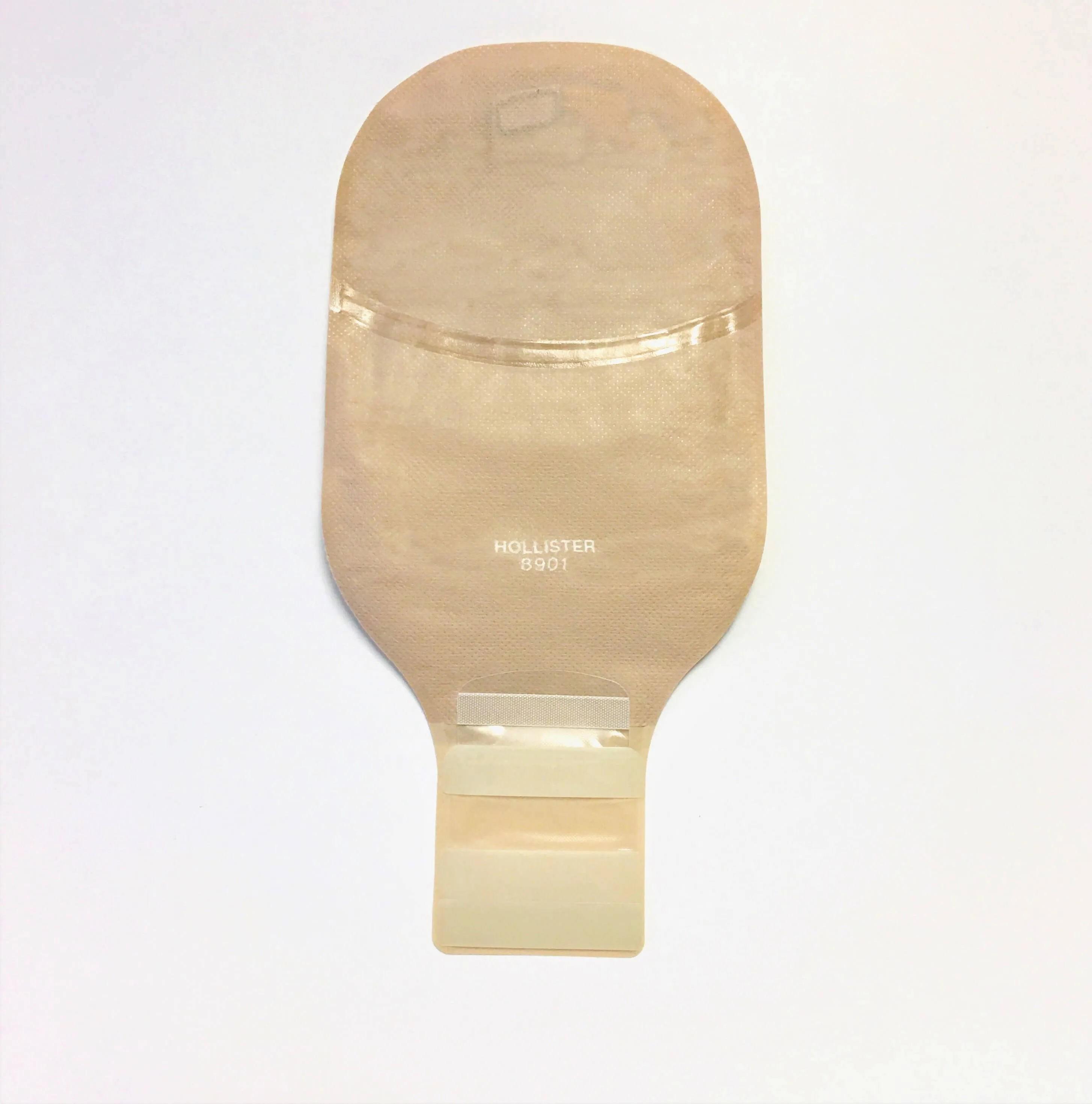 Premier One-Piece Drainable Ostomy Pouch with CeraPlus Flat Barrier (Beige)