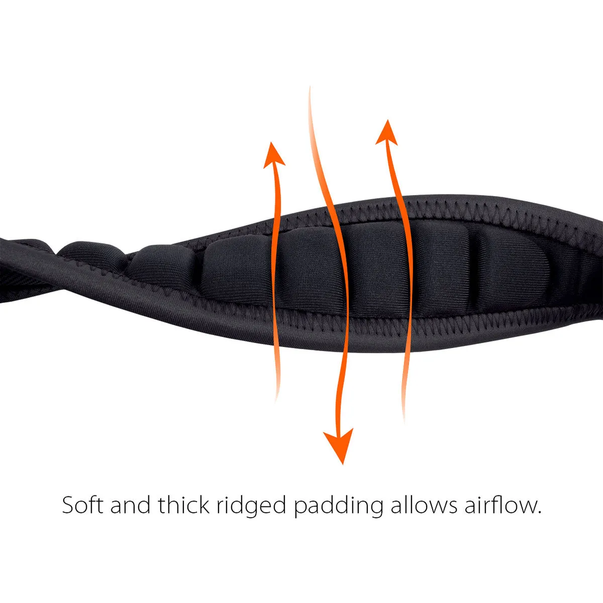 Protec Saxophone Neck Strap - Less Stress Neoprene, Metal Snap Regular (Black) NLS310M