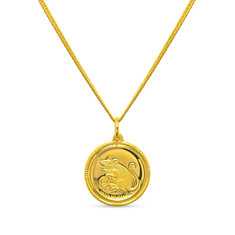 Rat Zodiac Pendant