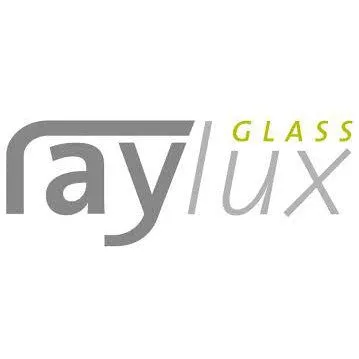 RAYLUX Fixed Flat Glass with PVC 150mm Vertical Upstand - White