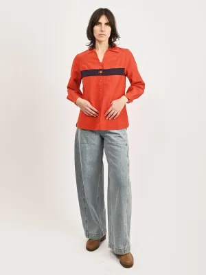 Red/Navy Waterfront Shirt