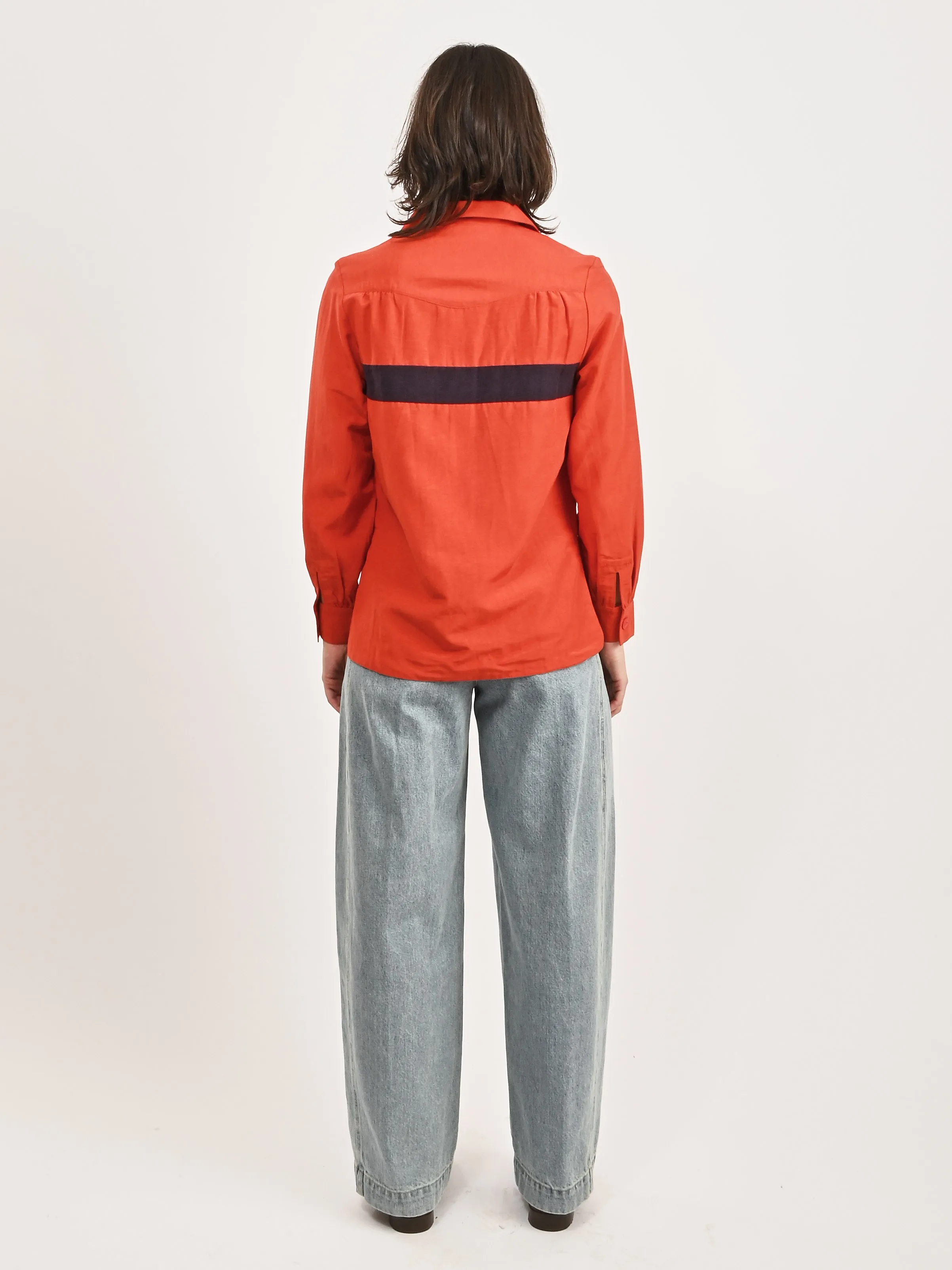 Red/Navy Waterfront Shirt