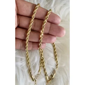 Retro Rope Chain Ankle Bracelet