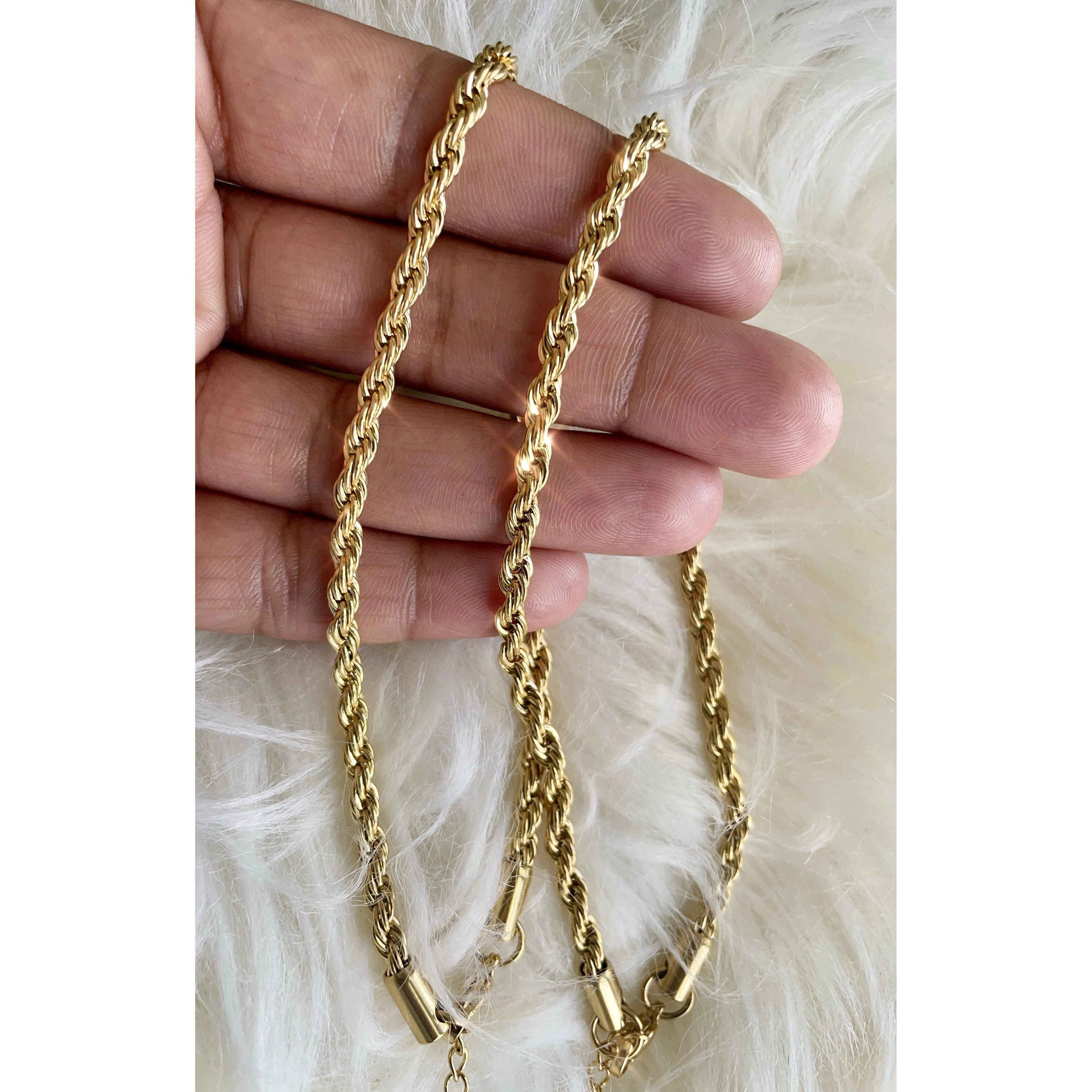 Retro Rope Chain Ankle Bracelet