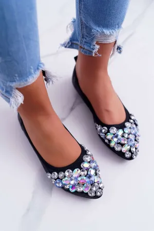 Rhinestone Ballet flats