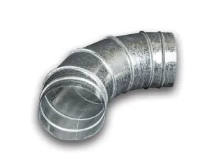 Round Elbow-Galvanized Steel