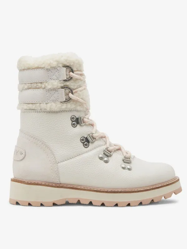 Roxy Brandi II Womens Apres Boots 2022 Off White