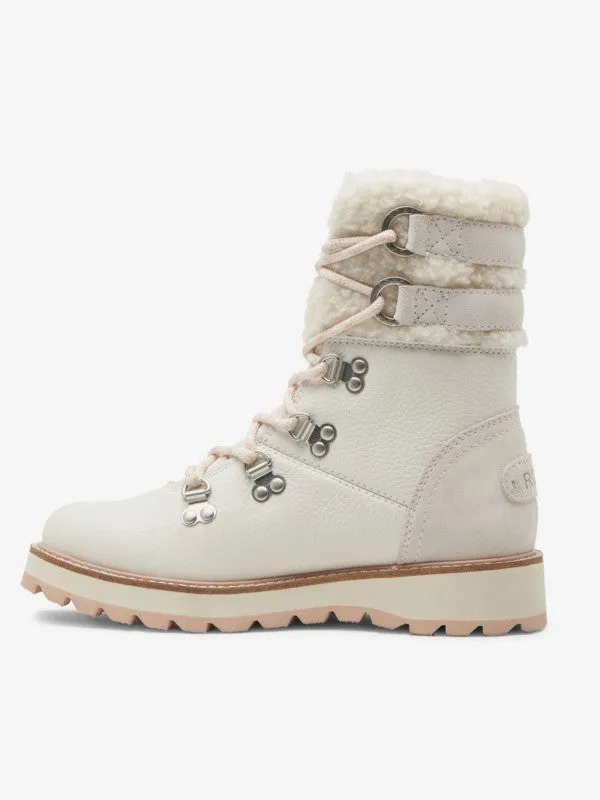 Roxy Brandi II Womens Apres Boots 2022 Off White